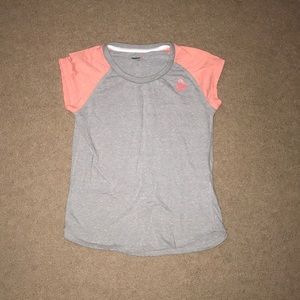Orange & Grey Tee